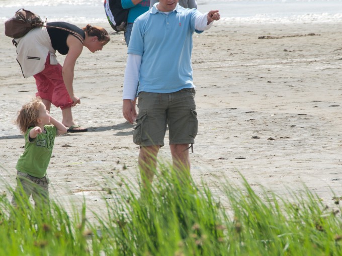 Groene strand