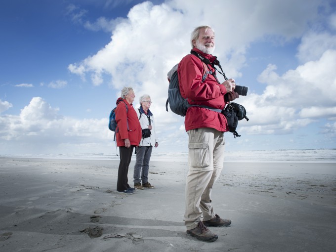 Fotograaf op strand