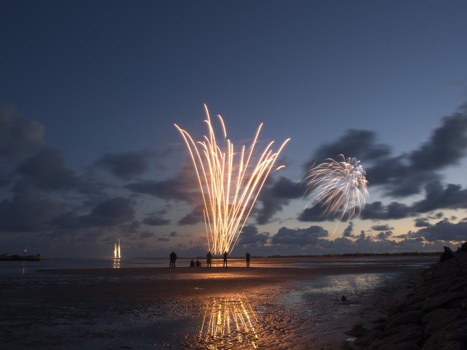 Oerol vuurwerk