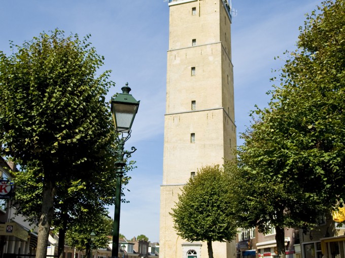 Brandaris vanuit de Torenstraat
