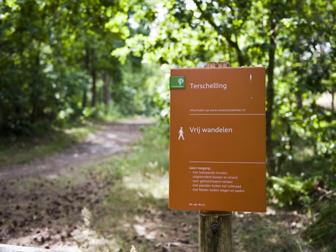 Wandelpad Staatsbosbeheer