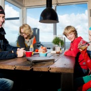 Iets drinken aan zee