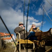 Genieten in de herfstzon