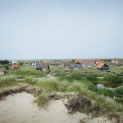 Zomerhuisgebied aan zee