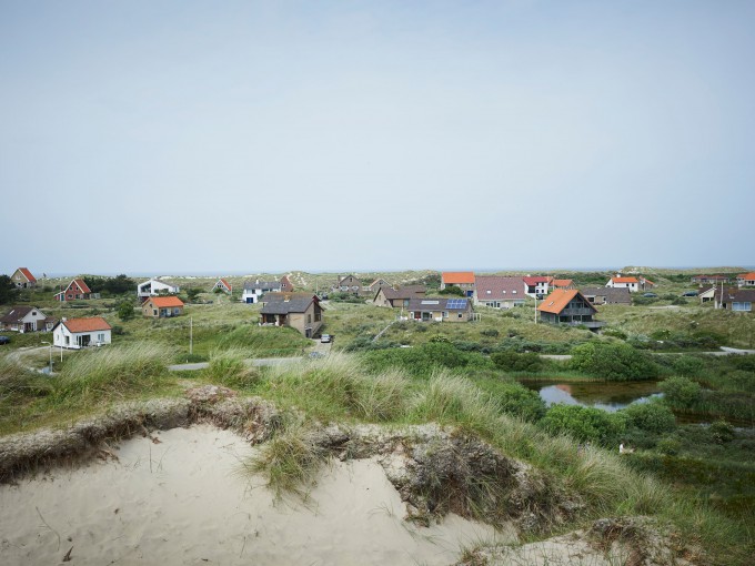 Zomerhuisgebied aan zee