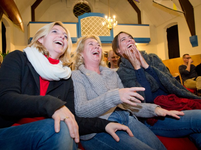 ...Dat is lachen!