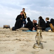 Picknick op het strand