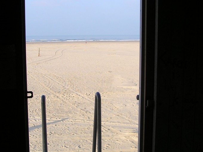 Uitzicht drenkelingenhuisje