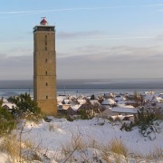 Besneeuwd West-Terschelling